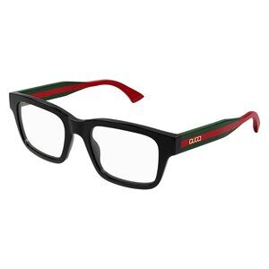 NEW GUCCI EYEGLASSES MEN BLACK EYEWEAR GUCCI GG1865O 007